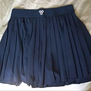 TNA Move Aritzia Tennis skirt blue